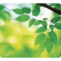 Fellowes Earth Series Mouse Mat, Recycled, Leaf Print