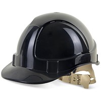 Beeswift Comfort Vented Safety Helmet, Black