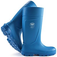 Bekina Steplite Easygrip Safety S4 Wellington Boots, Blue, 5