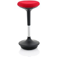 Sitall Deluxe Visitor Stool, Red