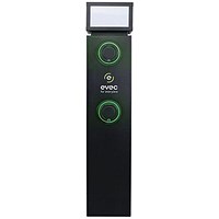 Evec Electric Vehicle Dual Charger Pedestal, Type 2 Sockets, 7kW