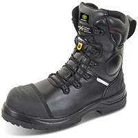 Beeswift Trencher Plus Side Zip Boots, Black, 10.5
