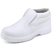 Beeswift Micro-Fibre S2 Boots, White, 9