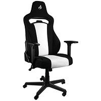 Nitro Concepts E250 Gaming Chair, Black & White