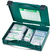Click Medical 1 Person First Aid Kit Boxed Green