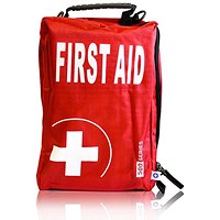 Click Medical Red First Aid Bag
