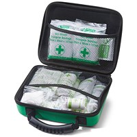Click Medical Hse 1-10 Person First Aid Kit In Medium Feva Case
