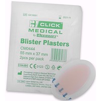 Click Medical Blister Plasters, Pack of 2