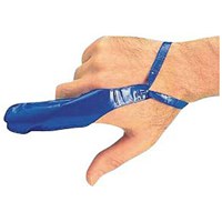 Click Medical Large Blue Fingerstall, Pack of 10