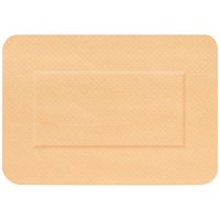 Hygioplast Waterproof Large Patch Plasters, 72x50mm, Pack of 50
