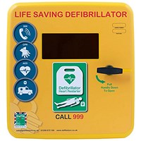 Click Medical Defibrillator Polycarbonate Cabinet, Comes with Lock, Heater and Light