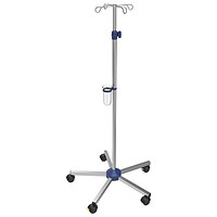 Click Medical Stainless Steel Infusion Stand