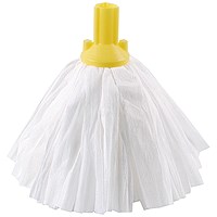Contico Exel Big White Mop Head Yellow (Pack of 10) 102199