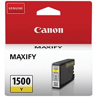 Canon PGI-1500Y Inkjet Cartridge Yellow 9231B001