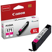 Canon CLI-571XL Inkjet Cartridge High Yield Magenta 0333C001