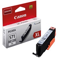 Canon CLI-571XL Grey High Yield Inkjet Cartridge