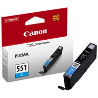 Canon CLI-551 Cyan Inkjet Cartridge