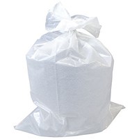 The Green Sack Heavy Duty Rubble Bag, Clear, Pack of 100