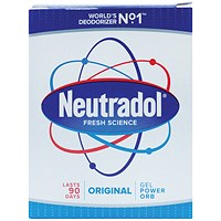 Neutradol Gel Power Orb Deodoriser, 140g, Pack of 12