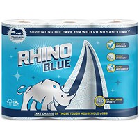 Rhino Kitchen Roll 3-Ply 70 Sheets/Roll White (Pack of 3)