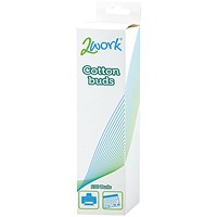 2Work Cotton Buds, Pack of 100