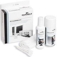 Durable PC Cleaning Kit Contains Cleaning Foam/Fluid/Spray Wipes Keyboard Cleaner