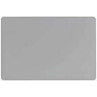 Durable Desk Mat with Contoured Edge, W530xD400mm, Grey