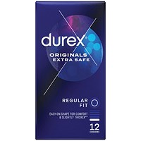 Durex Extra Safe Condoms, Pack of 12