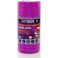 Dirteeze Rough And Smooth Wipes, Pack Of 80