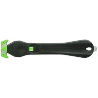 Klever Eco Xchange 20 Safety Cutter Black/Green Box 10