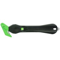 Klever Eco Xchange 30 Safety Cutter Black/Green Box 10