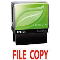 Colop Green Line Word Stamp File COPY Red