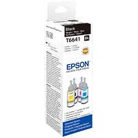 Epson 664 Ink Bottle EcoTank 70ml Black C13T664140