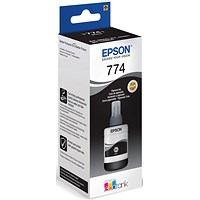 Epson 774 Ink Bottle EcoTank 140ml Pigment Black C13T774140