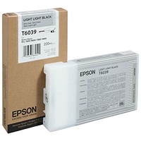 Epson T6039 Light Black High Yield Inkjet Cartridge