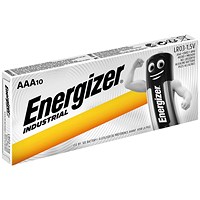 Energizer Industrial AAA Alkaline Batteries, Pack of 10