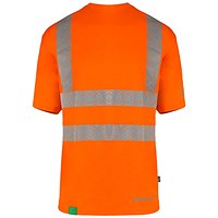 Envirowear Hi-Vis T-Shirt, Orange, Medium