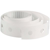 3L Self-Adhesive Paper Reinforcement Ring for Punched Documents, Pack of 1000
