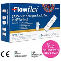FlowFlex Rapid Lateral Flow Covid-19 Antigen Test, 480 Individual Tests