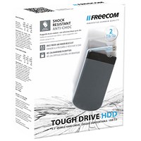 Freecom Tough Drive USB 3.0 Portable Hard Drive, 2TB
