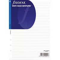Filofax Ruled White Paper - A5
