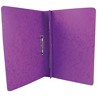 Exacompta Transfer Files, 285 gsm, Foolscap, Lilac, Pack of 25