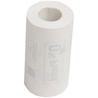 Exacompta SumUp Zero Plastic Receipt Roll, 57x30mmx9m, Pack of 20