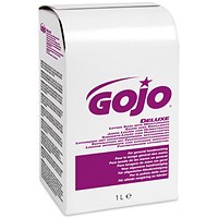 GoJo Nxt Deluxe Lotion Soap, 1 Litre, Pack of 8