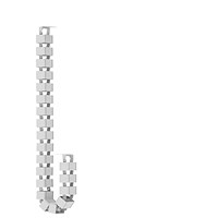 Air Back-To-Back Cable Spine, Silver