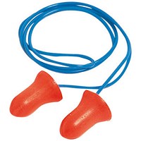 Howard Leight Max Corded Earplugs, Red & Blue, Pack of 100