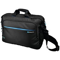 Monolith Blue Line Laptop Hybrid Carry Case/Backpack, For up to 15.6 Inch Laptops, Black