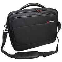Monolith Nylon Laptop Carry Case, For up to 15.6 Inch Laptops, Black