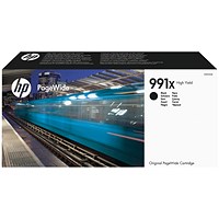 HP 991X PageWide Black High Yield Ink Cartridge M0K02AE