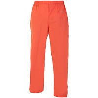 Hydrowear Southend Hydrosoft Waterproof Trousers, Orange, Large